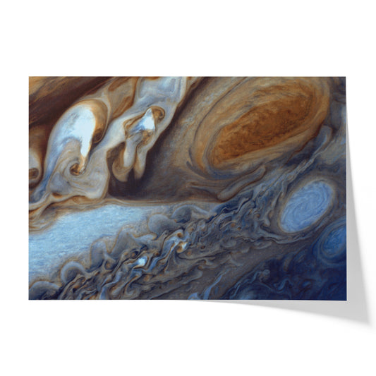 Jupiter's Great Red Spot as Viewed by Voyager 1