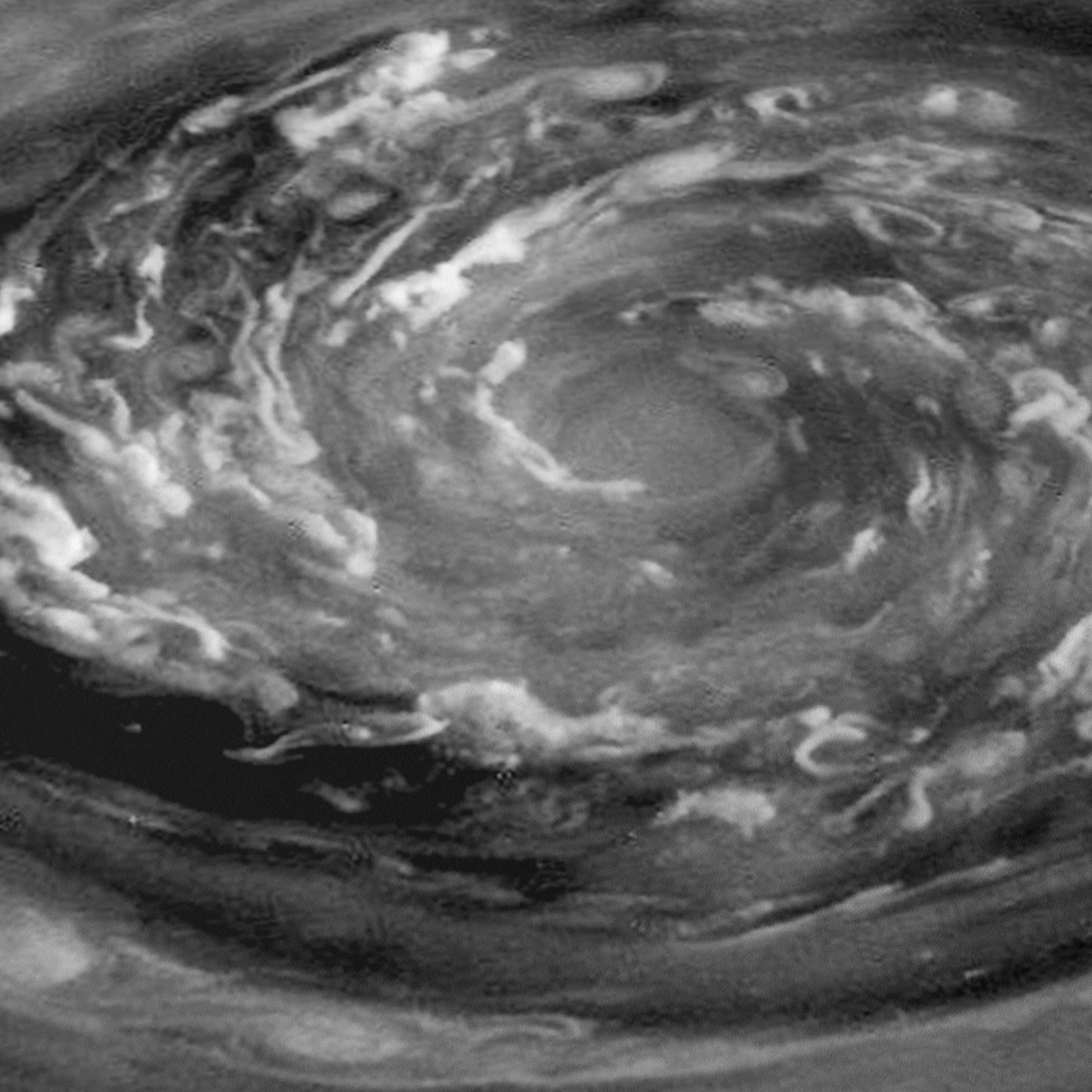 Saturn's Northern Cyclone