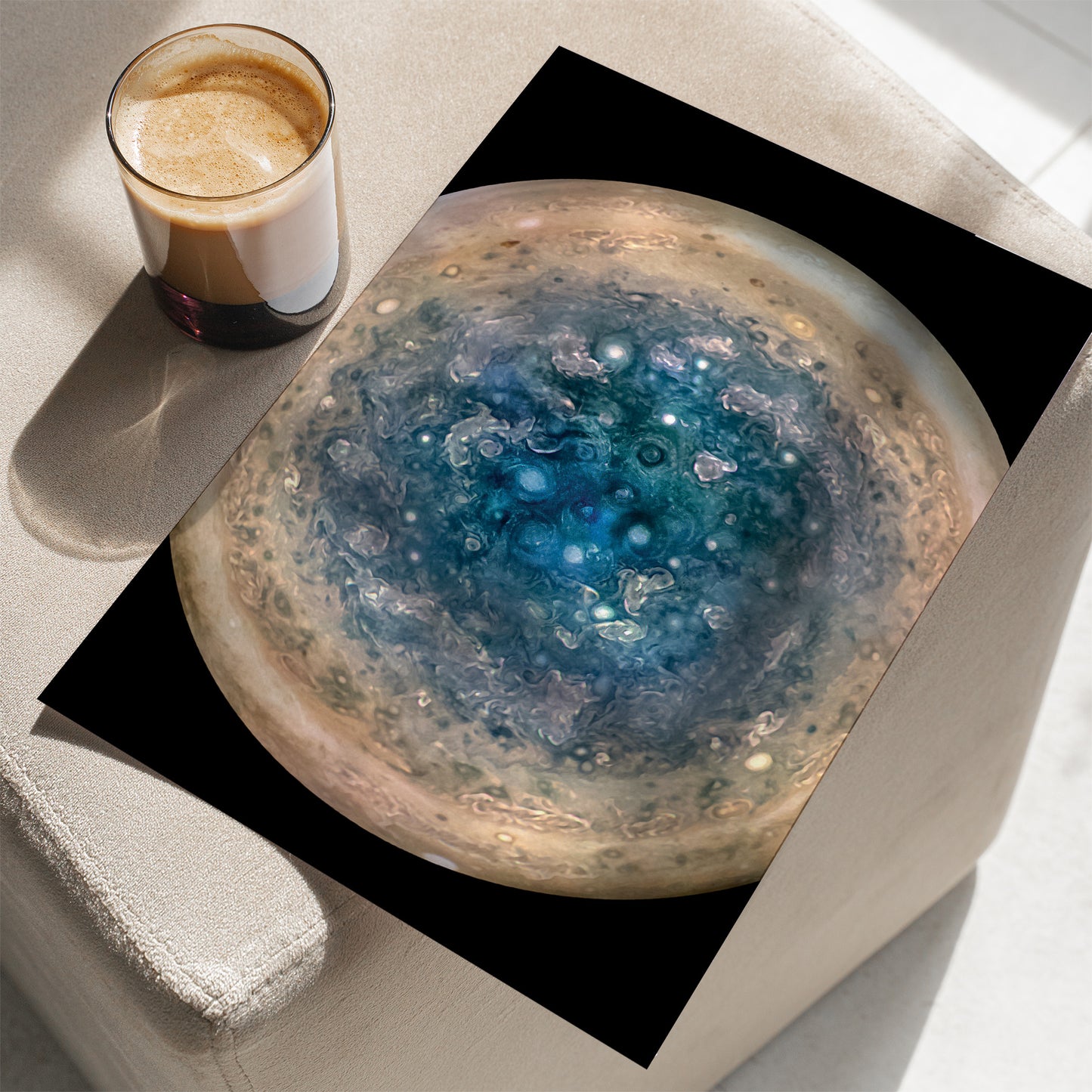 South Pole of Jupiter as seen by Juno Spacecraft