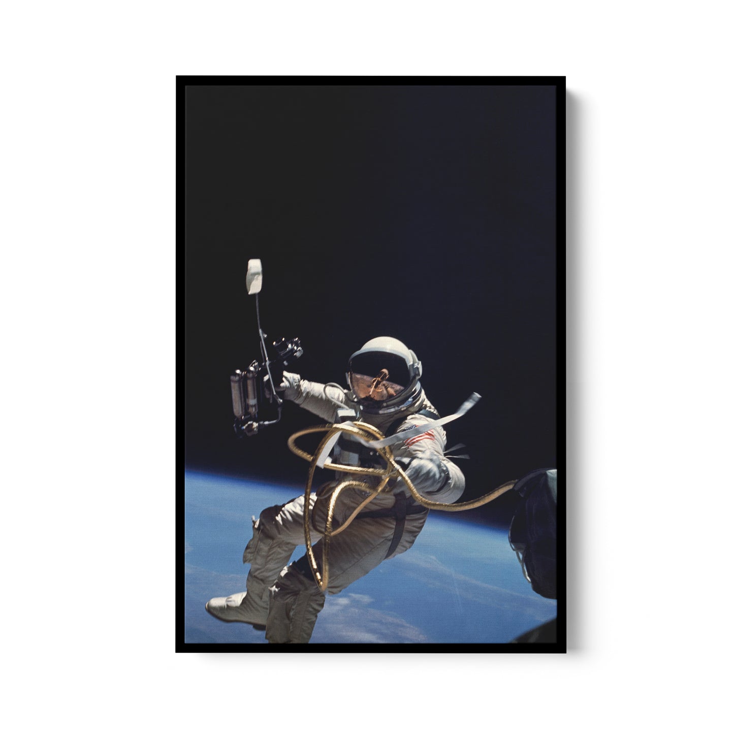 Ed White performs first U.S. spacewalk