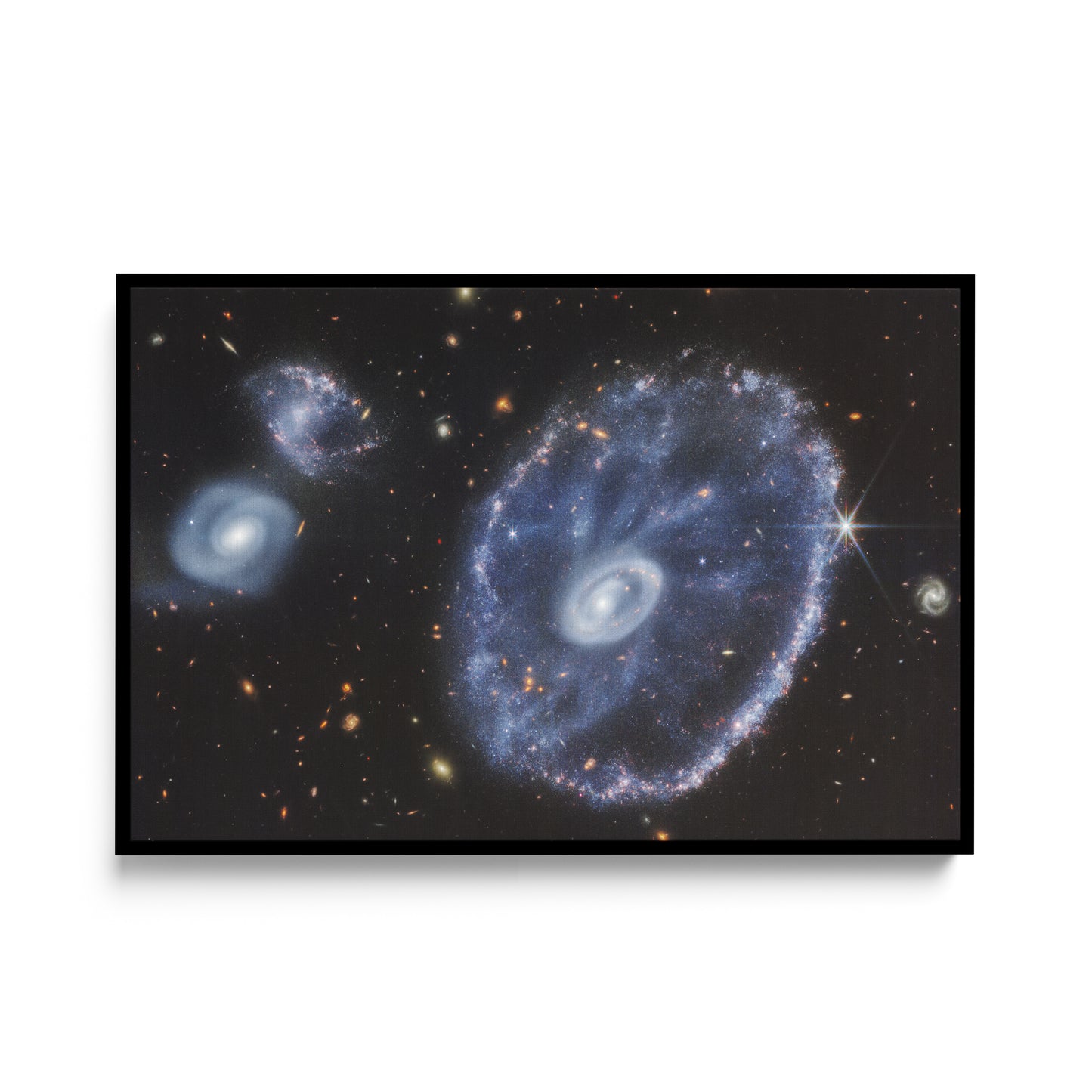 Cartwheel Galaxy (NIRCam and MIRI Composite Image)