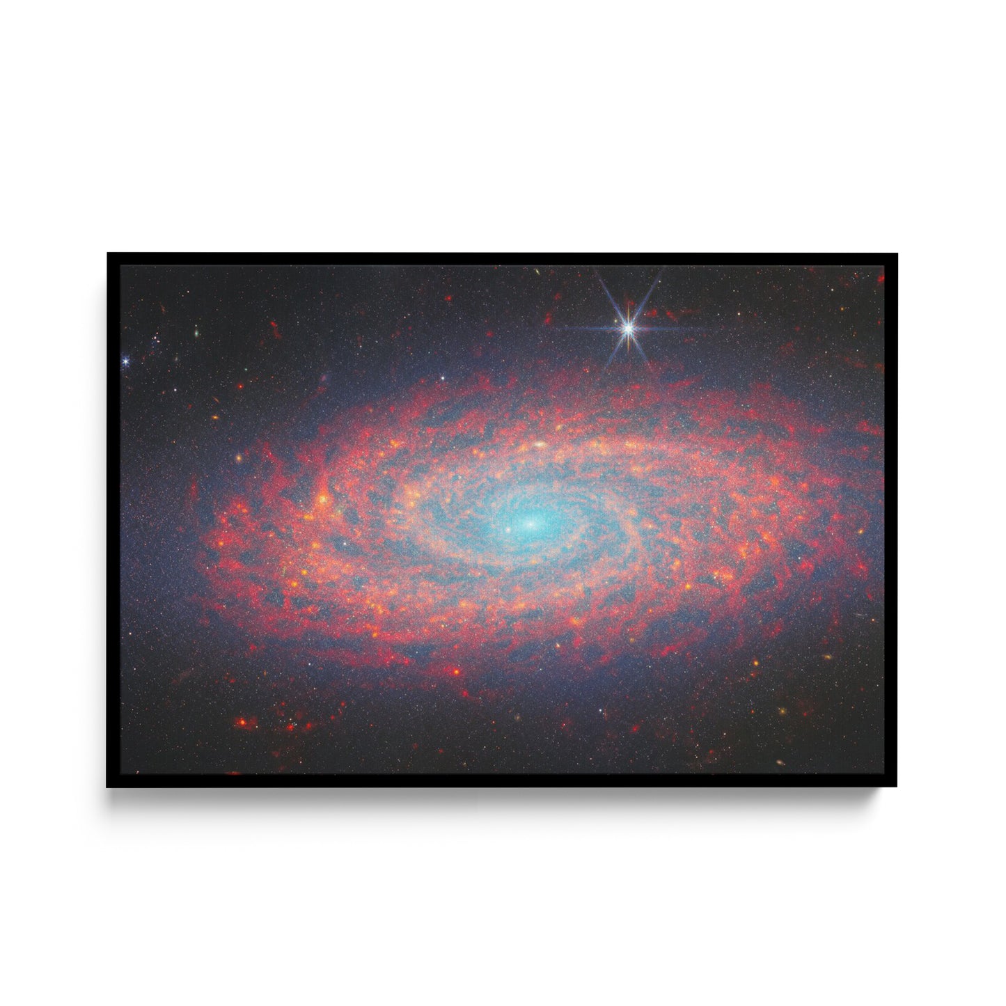 Webb’s near and mid-infrared view of spiral galaxy (NGC 2090)